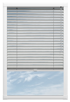 Venetian, Brushed Grey - Perfect Fit Blind